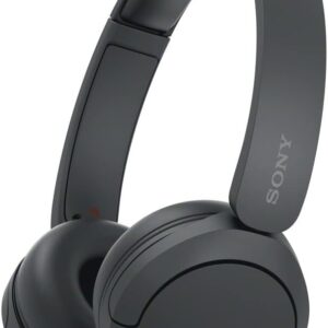 Sony WH-CH520 Wireless Headphones Bluetooth On-Ear Headset with Microphone and up to 50 Hours Battery Life with Quick Charging, Black