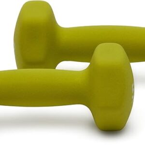 Amazon Basics Neoprene Dumbbell Hand Weights for Exercise and Muscle Toning